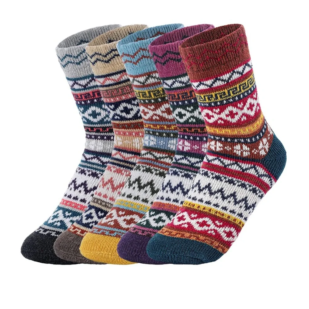 5 Pair Wool Socks NWT - Picture 2 of 8